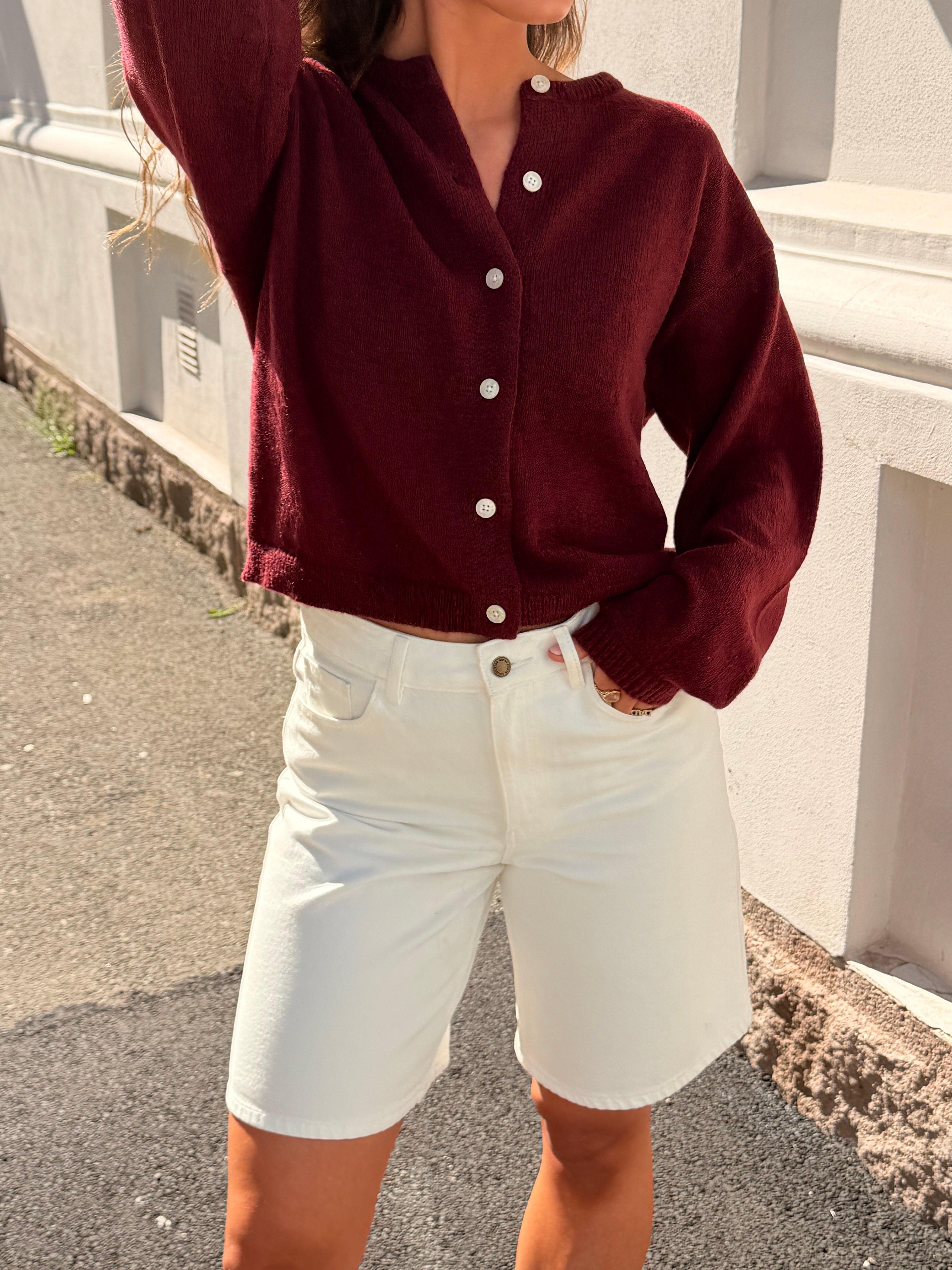 PCIDA Knitted Cardigan - Winetasting